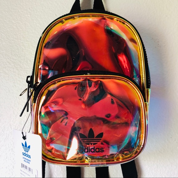 adidas holographic backpack